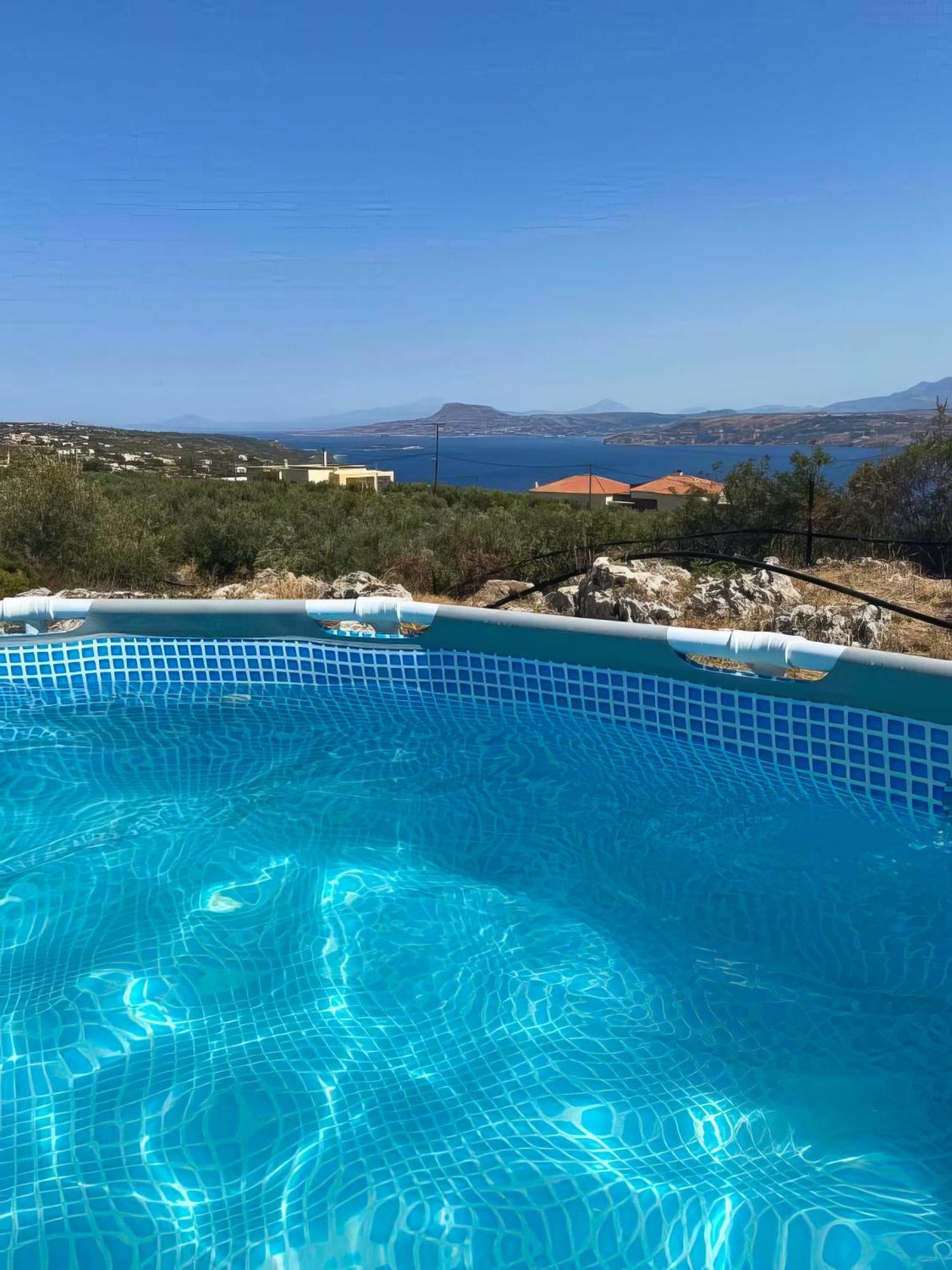 Souda Bay View With Private Pool Near Chania City Εξωτερικό φωτογραφία