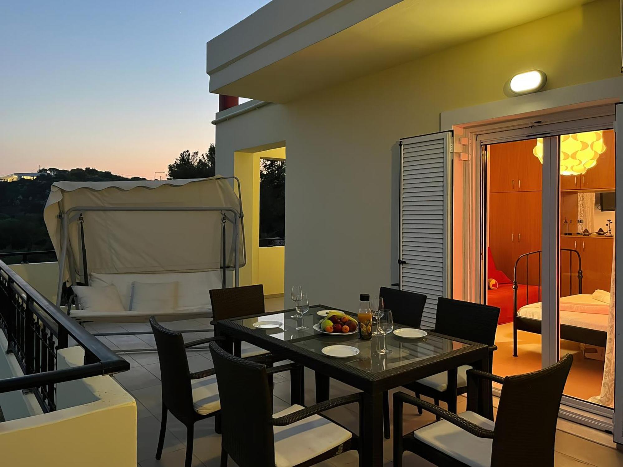 Souda Bay View With Private Pool Near Chania City Εξωτερικό φωτογραφία